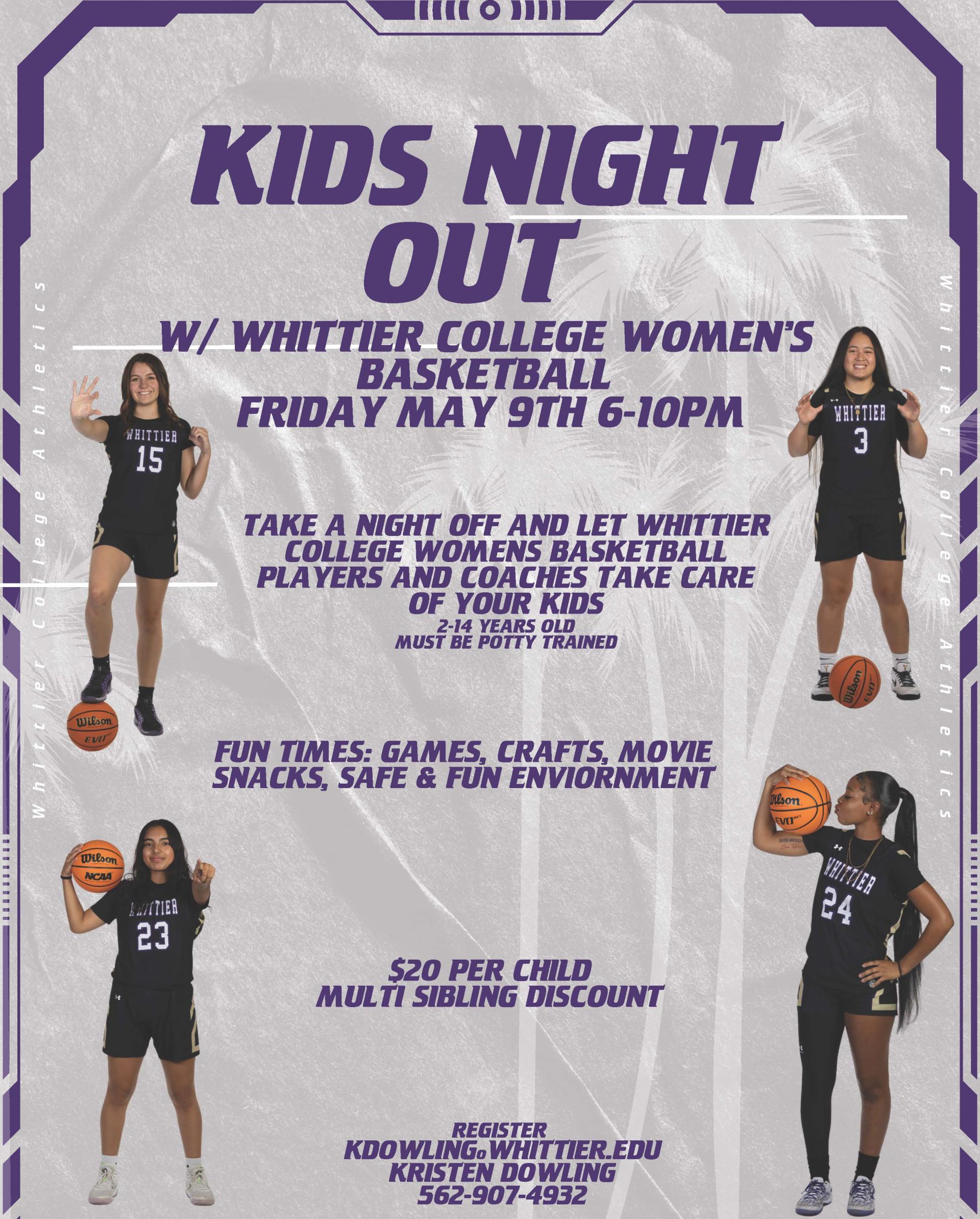 Whittier College Kids Night Out