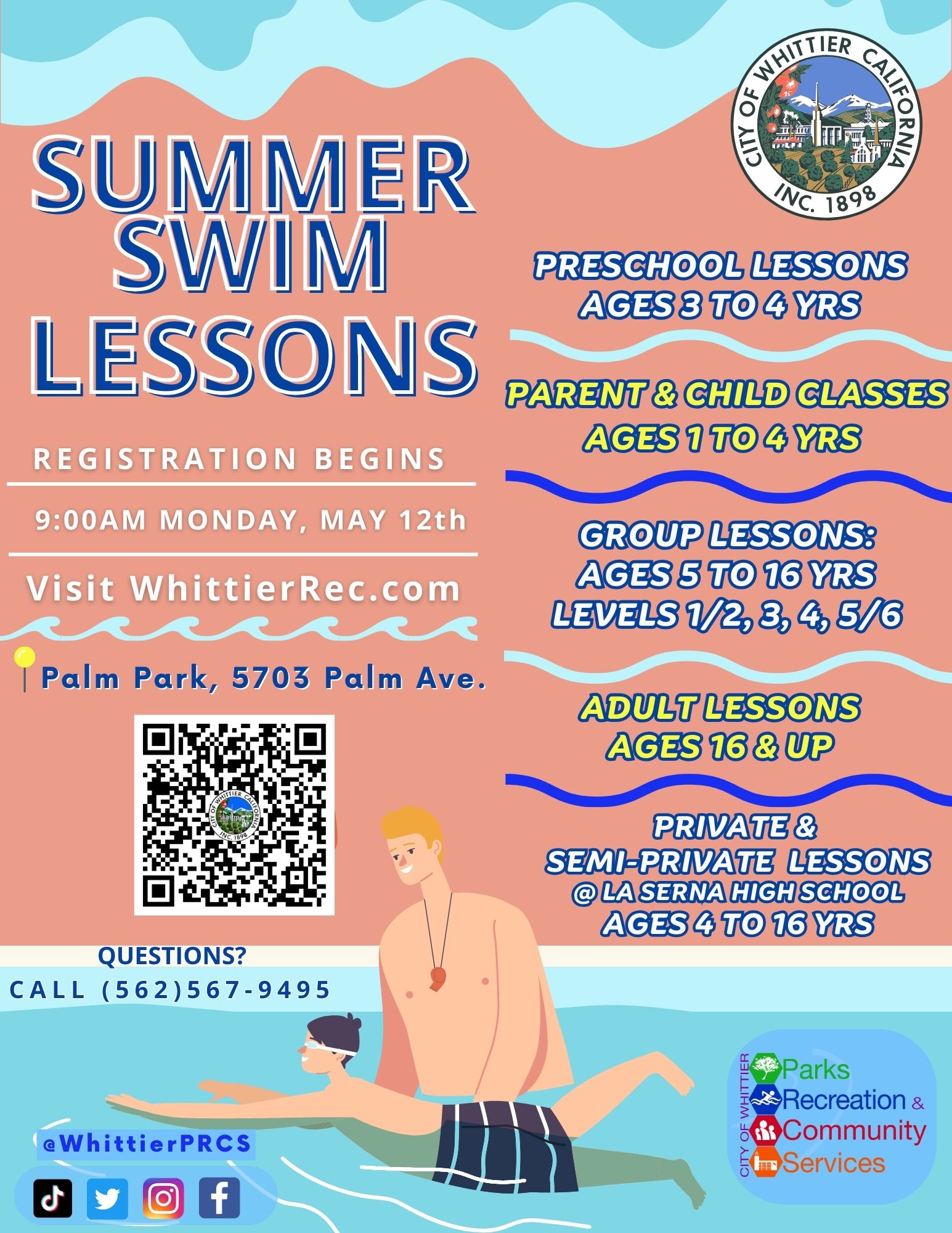 Summer 2025 Swim Lessons