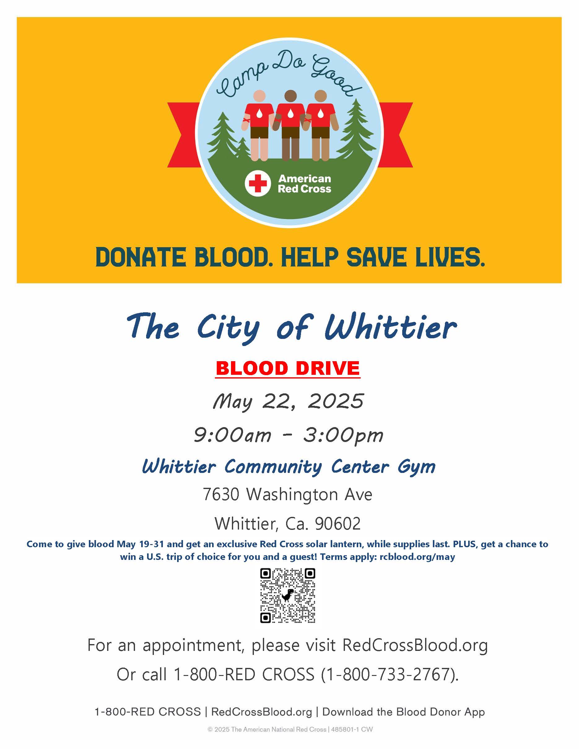 Red Cross Blood Drive